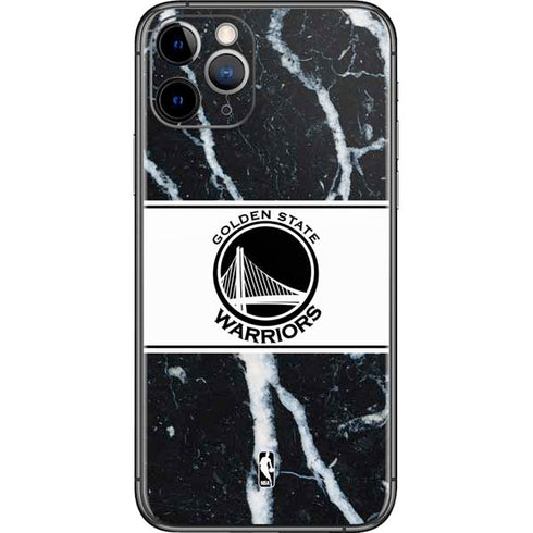 NBA Golden State Warriors Marble iPhone 11 Pro Skin