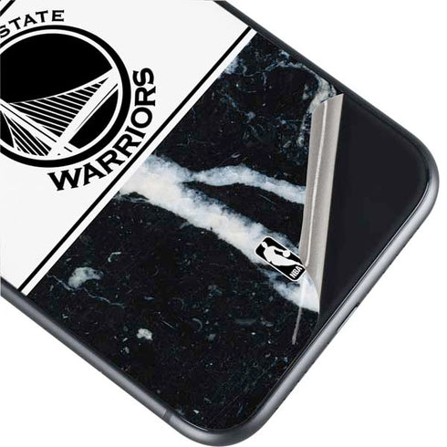 NBA Golden State Warriors Marble iPhone 11 Skin