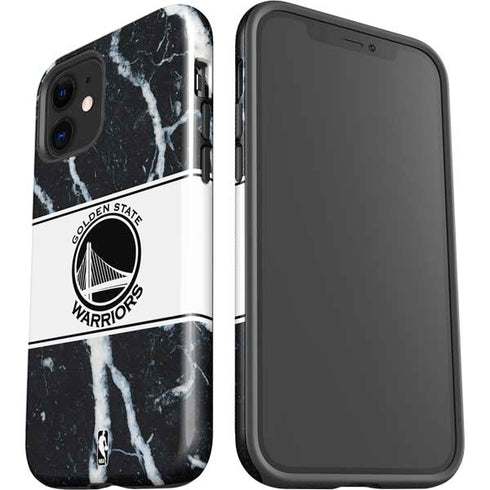 NBA Golden State Warriors Marble iPhone 12 Impact Case