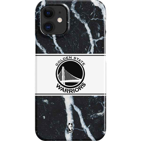 NBA Golden State Warriors Marble iPhone 12 Mini Lite Case