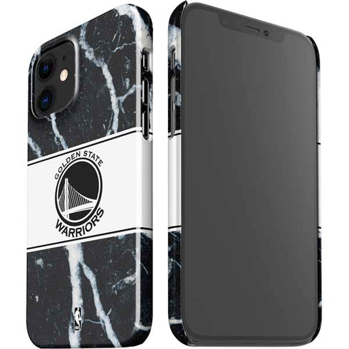 NBA Golden State Warriors Marble iPhone 12 Mini Lite Case