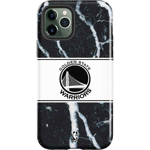 NBA Golden State Warriors Marble iPhone 12 Pro Impact Case
