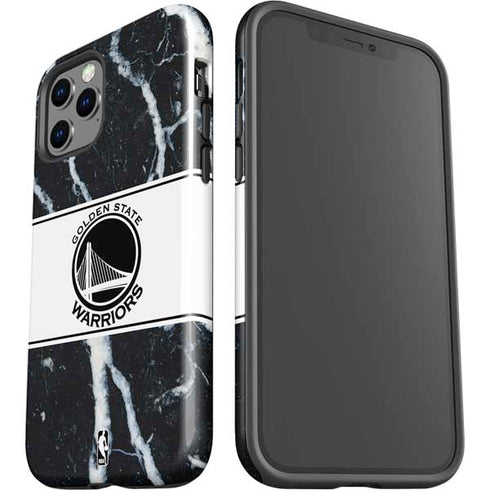 NBA Golden State Warriors Marble iPhone 12 Pro Impact Case