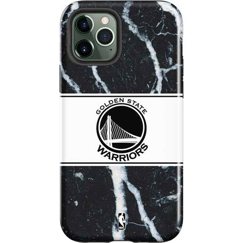 NBA Golden State Warriors Marble iPhone 12 Pro Max Impact Case