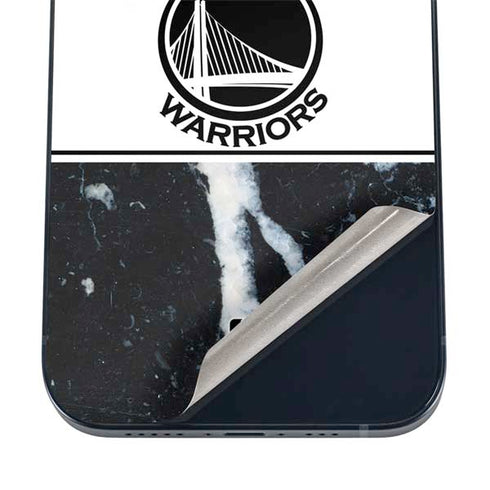 NBA Golden State Warriors Marble iPhone 12 Skin