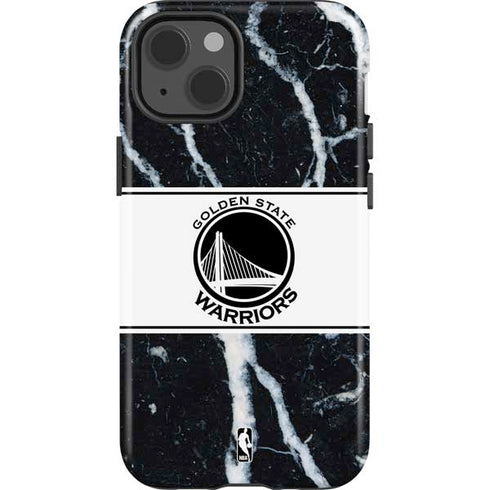 NBA Golden State Warriors Marble iPhone 13 Impact Case