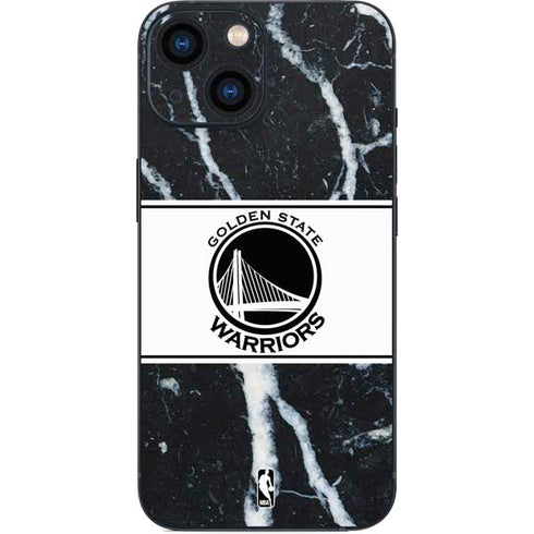 NBA Golden State Warriors Marble iPhone 13 Mini Skin