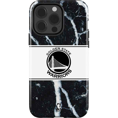 NBA Golden State Warriors Marble iPhone 13 Pro Impact Case