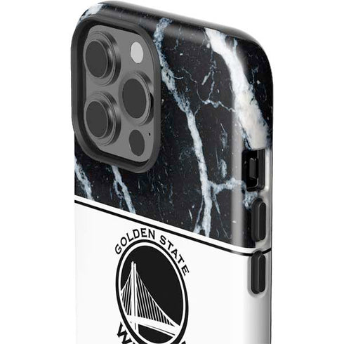 NBA Golden State Warriors Marble iPhone 13 Pro Max Impact Case