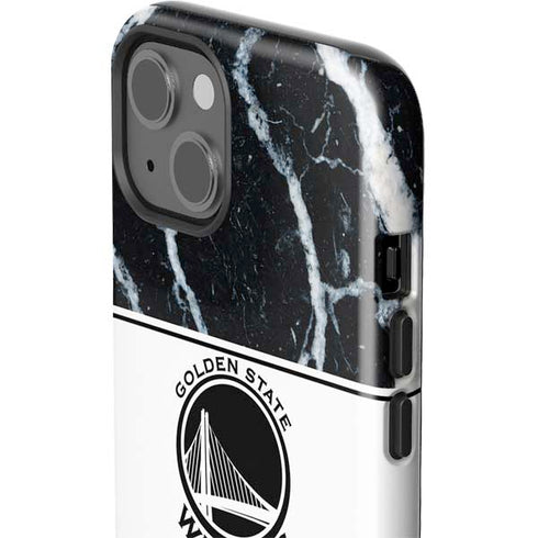NBA Golden State Warriors Marble iPhone 14 Impact Case