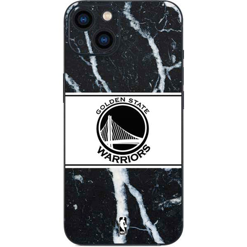 NBA Golden State Warriors Marble iPhone 14 Skin