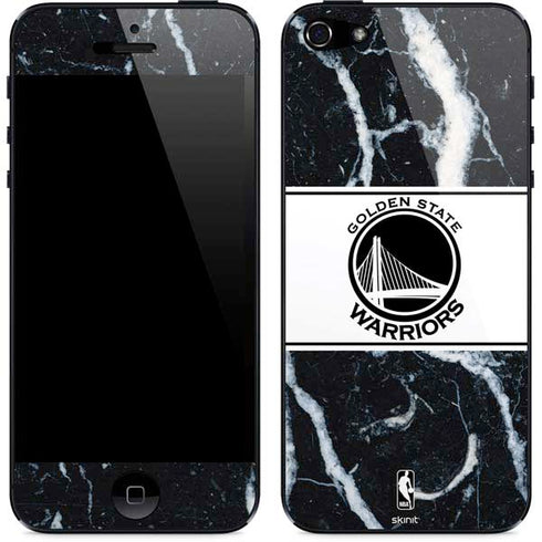 NBA Golden State Warriors Marble iPhone 5/5s/5SE Skin