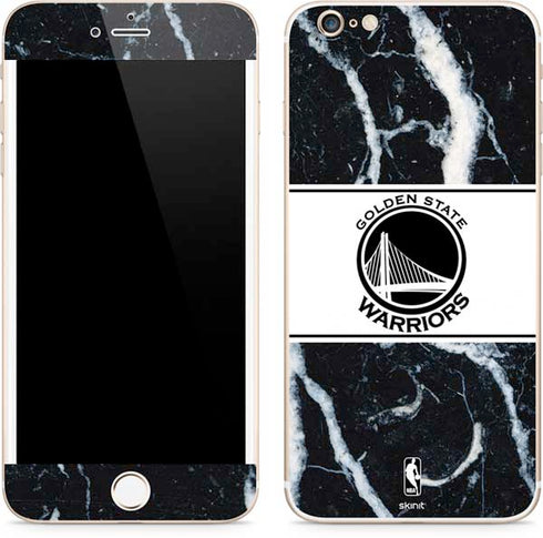 NBA Golden State Warriors Marble iPhone 6/6s Plus Skin