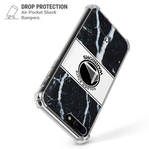 NBA Golden State Warriors Marble iPhone 7/8 Plus Clear Case