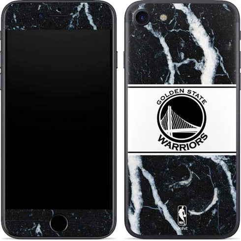 NBA Golden State Warriors Marble iPhone 8 Skin