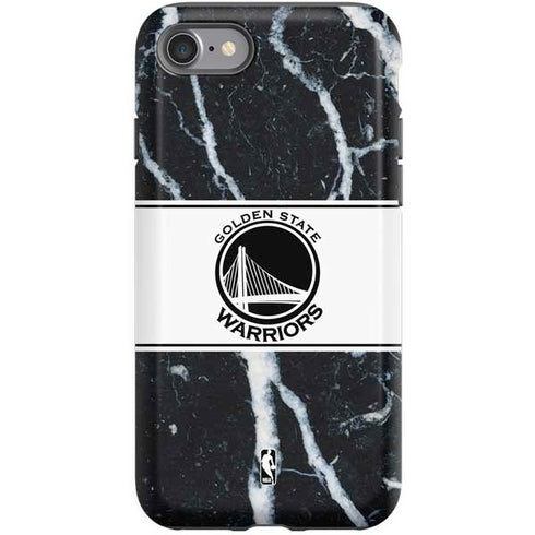 NBA Golden State Warriors Marble iPhone SE (2nd & 3rd Gen) Pro Case