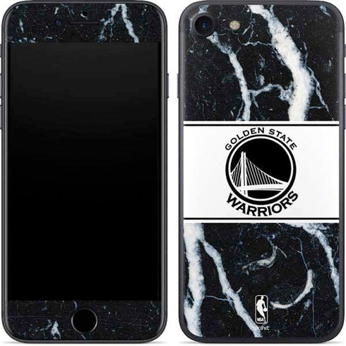NBA Golden State Warriors Marble iPhone SE (2nd & 3rd Gen) Skin