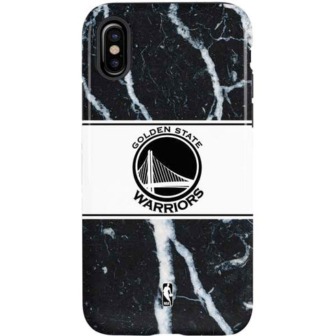 NBA Golden State Warriors Marble iPhone X Pro Case