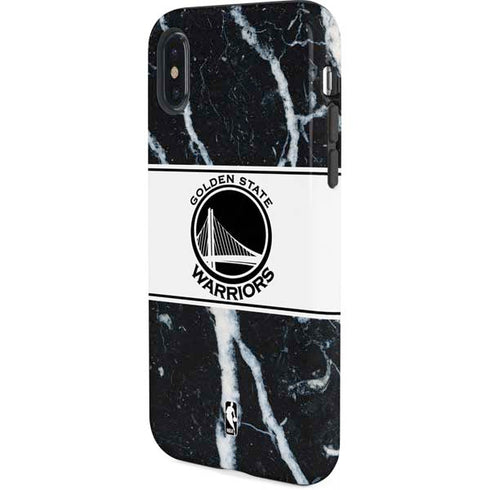 NBA Golden State Warriors Marble iPhone X Pro Case
