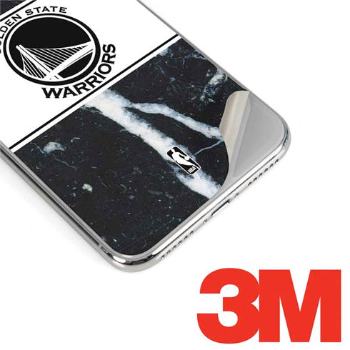 NBA Golden State Warriors Marble iPhone XS Max Skin