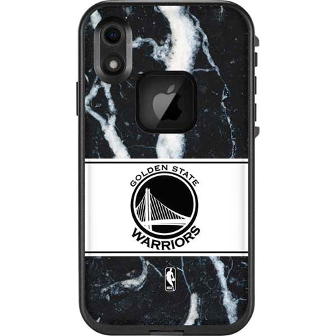 NBA Golden State Warriors Marble LifeProof Fre iPhone Skin