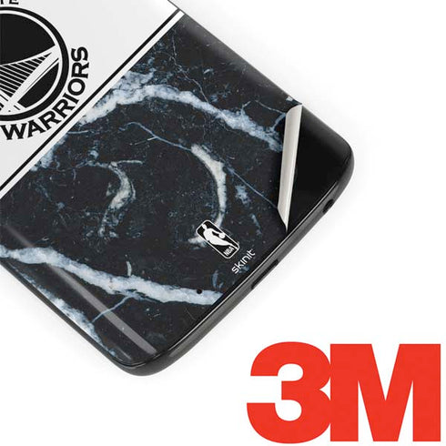 NBA Golden State Warriors Marble Moto G6 Skin