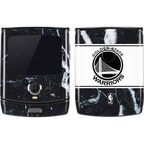 NBA Golden State Warriors Marble Motorola RAZR Skin
