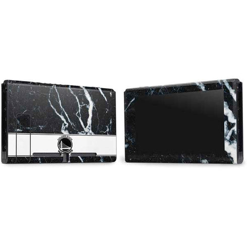 NBA Golden State Warriors Marble Nintendo Switch Bundle Skin