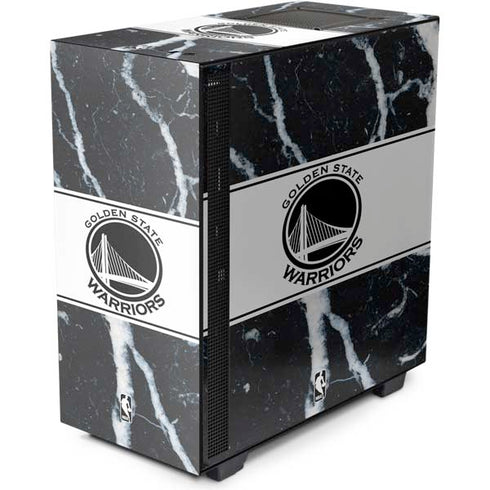 NBA Golden State Warriors Marble NZXT H510 Compact ATX Mid-Tower Case Skin