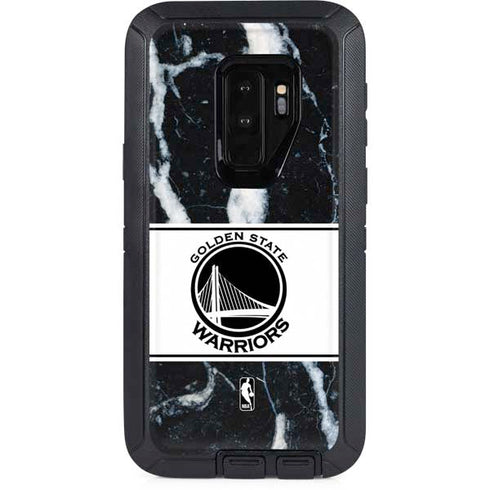 NBA Golden State Warriors Marble Otterbox Defender Galaxy Skin