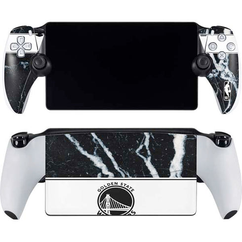 NBA Golden State Warriors Marble PlayStation Portal Remote Player Skin