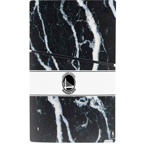 NBA Golden State Warriors Marble PS5 Slim Digital Edition Bundle Skin