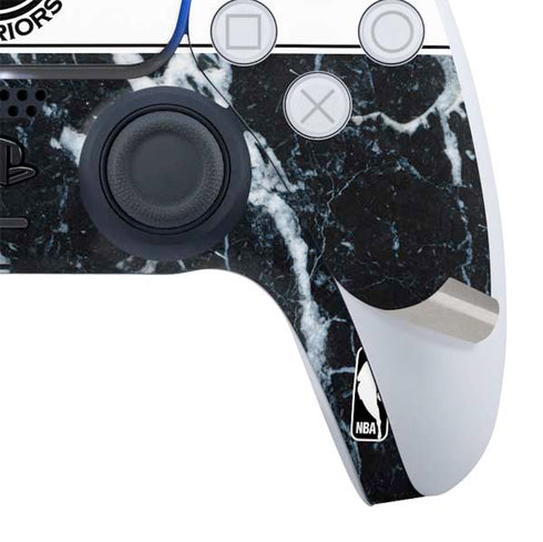 NBA Golden State Warriors Marble PS5 Slim Digital Edition Bundle Skin