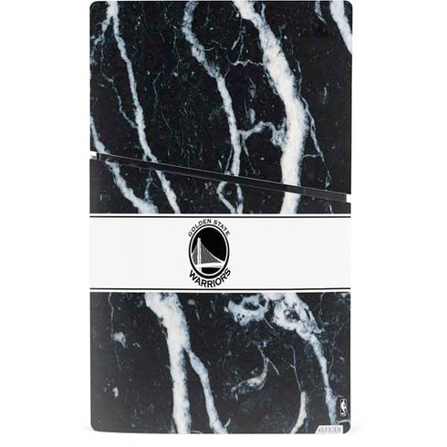 NBA Golden State Warriors Marble PS5 Slim Digital Edition Console Skin