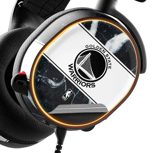 NBA Golden State Warriors Marble SteelSeries Arctis 5 Skin