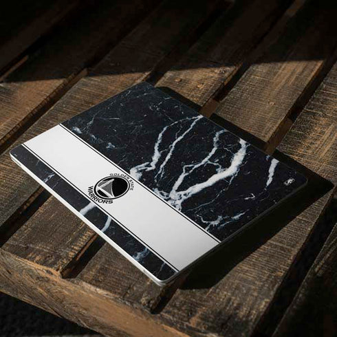 NBA Golden State Warriors Marble Surface Laptop 2 Skin