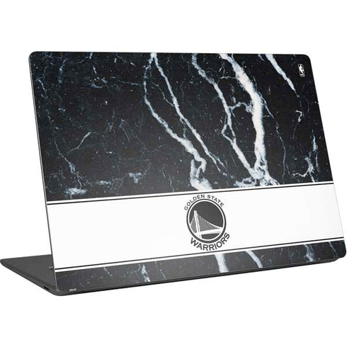 NBA Golden State Warriors Marble Surface Laptop 4 15in Skin