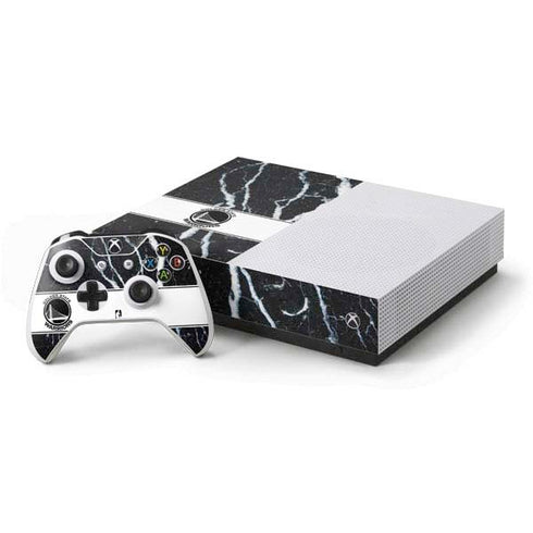NBA Golden State Warriors Marble Xbox One S All-Digital Edition Bundle Skin