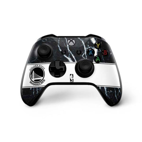 NBA Golden State Warriors Marble Xbox One X Controller Skin