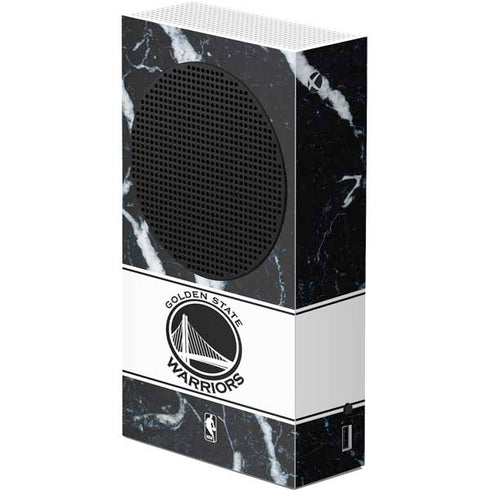 NBA Golden State Warriors Marble Xbox Series S Console Skin