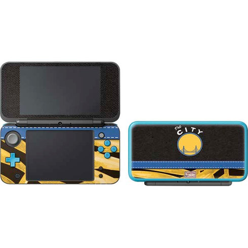 NBA Golden State Warriors Retro Palms Nintendo 2DS XL (2017) Skin