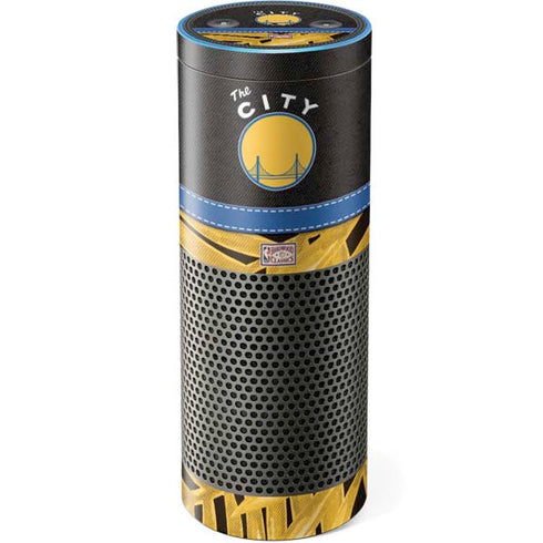 NBA Golden State Warriors Retro Palms Amazon Echo Skin
