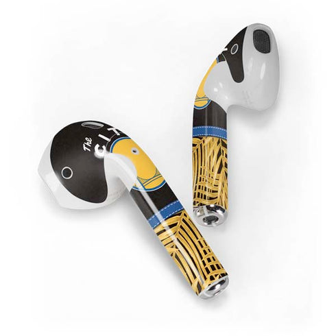NBA Golden State Warriors Retro Palms Apple AirPods Skin