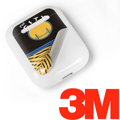 NBA Golden State Warriors Retro Palms Apple AirPods Skin