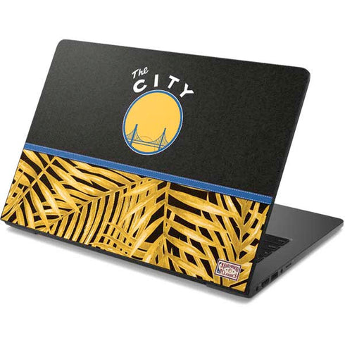 NBA Golden State Warriors Retro Palms Dell Chromebook Skin