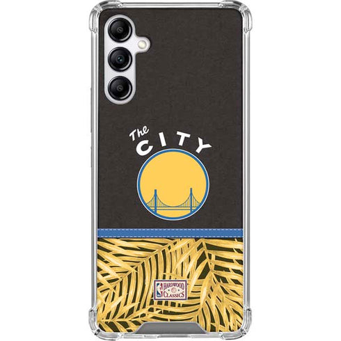 NBA Golden State Warriors Retro Palms Galaxy A15 5G Clear Case