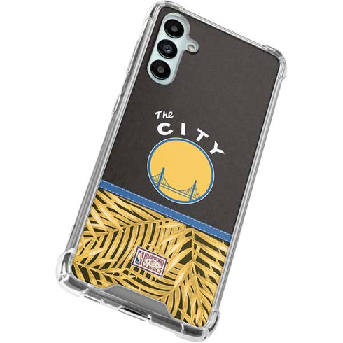 NBA Golden State Warriors Retro Palms Galaxy A15 5G Clear Case