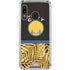 NBA Golden State Warriors Retro Palms Galaxy A30 Clear Case