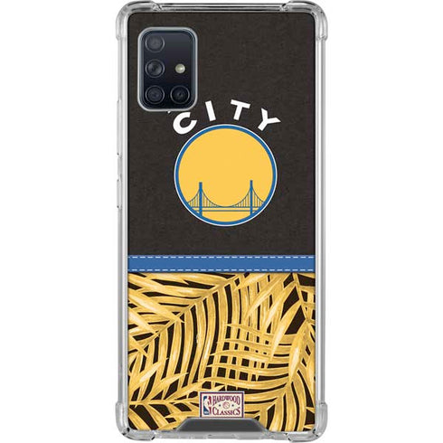 NBA Golden State Warriors Retro Palms Galaxy A51 5G Clear Case