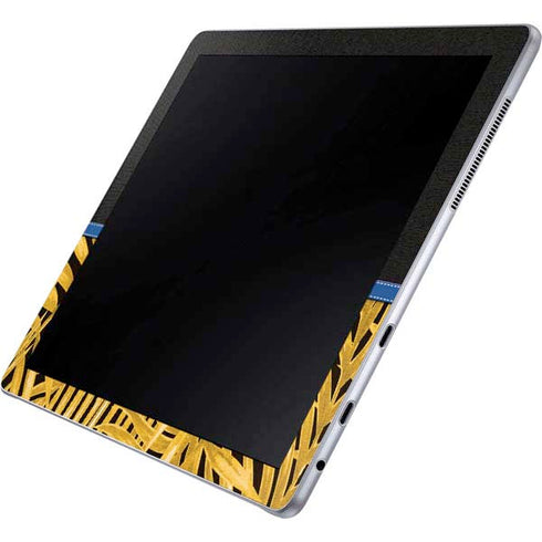NBA Golden State Warriors Retro Palms Galaxy Book 12in Skin